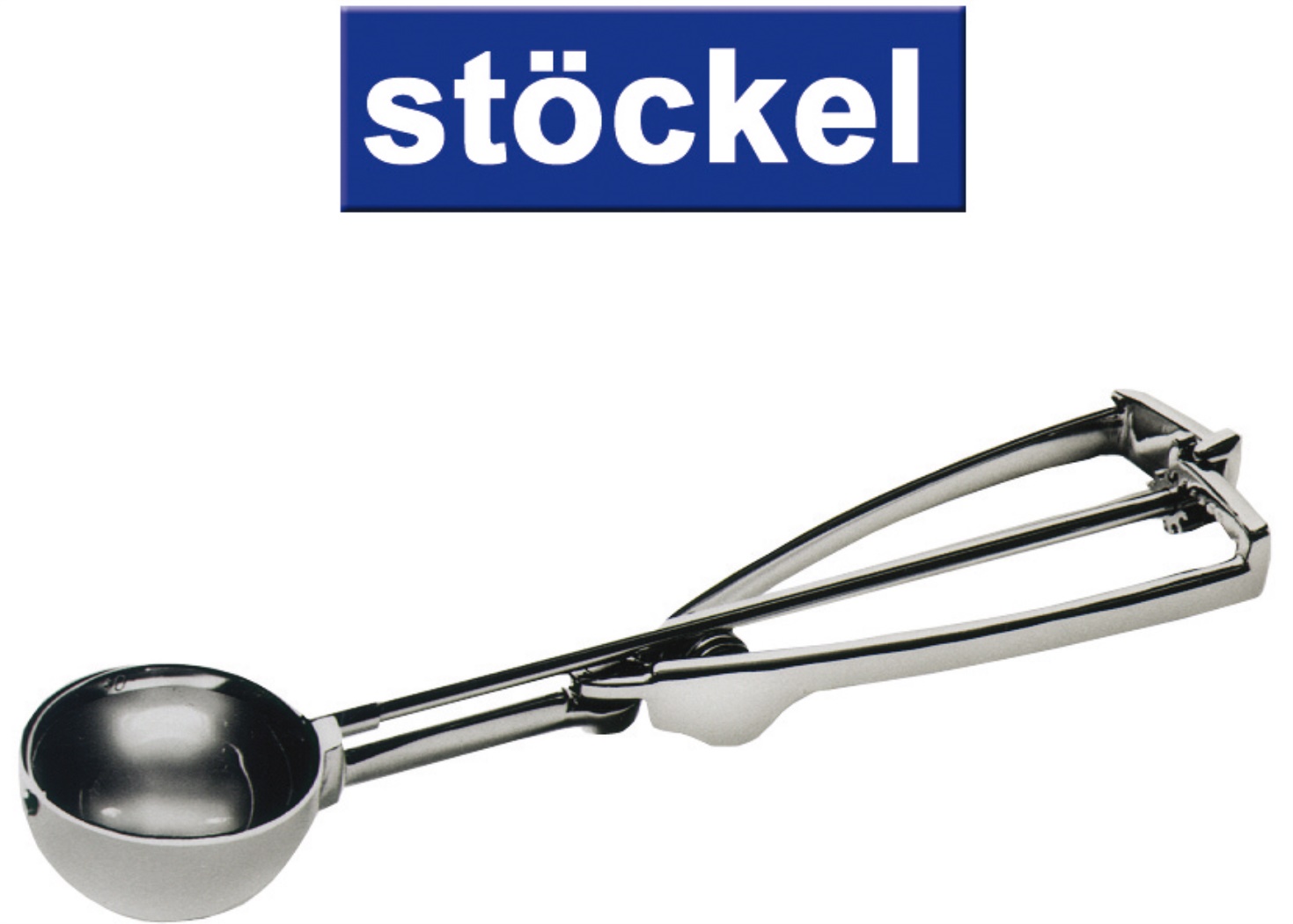 Porzionatore per gelato - Stöckel - 1/50 L - Ø 43mm - acciaio inox - 755105